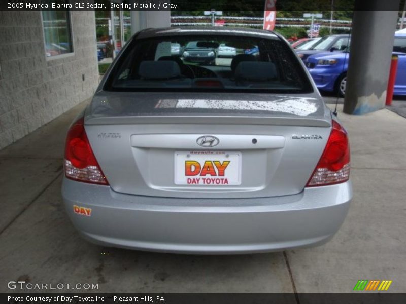 Sterling Metallic / Gray 2005 Hyundai Elantra GLS Sedan