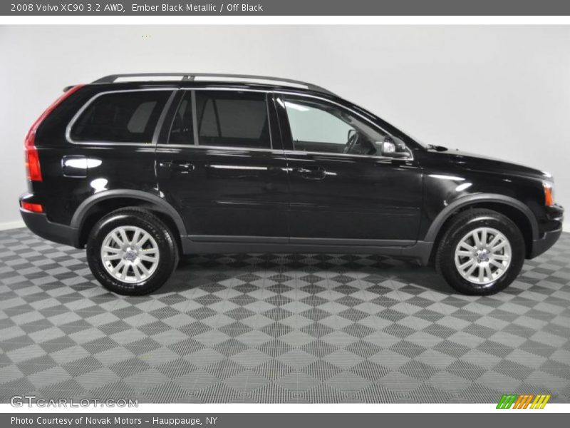 Ember Black Metallic / Off Black 2008 Volvo XC90 3.2 AWD