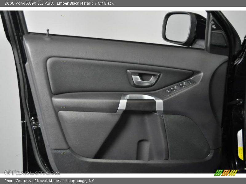 Ember Black Metallic / Off Black 2008 Volvo XC90 3.2 AWD