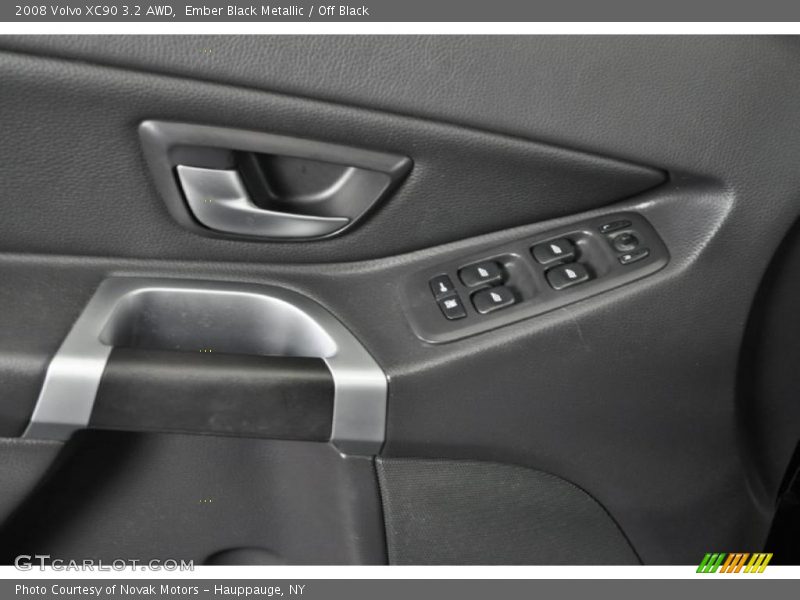 Ember Black Metallic / Off Black 2008 Volvo XC90 3.2 AWD