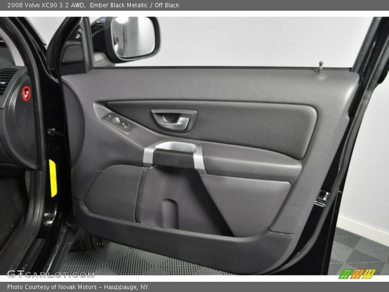 Ember Black Metallic / Off Black 2008 Volvo XC90 3.2 AWD