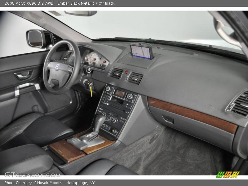 Ember Black Metallic / Off Black 2008 Volvo XC90 3.2 AWD