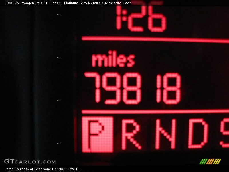 Platinum Grey Metallic / Anthracite Black 2006 Volkswagen Jetta TDI Sedan