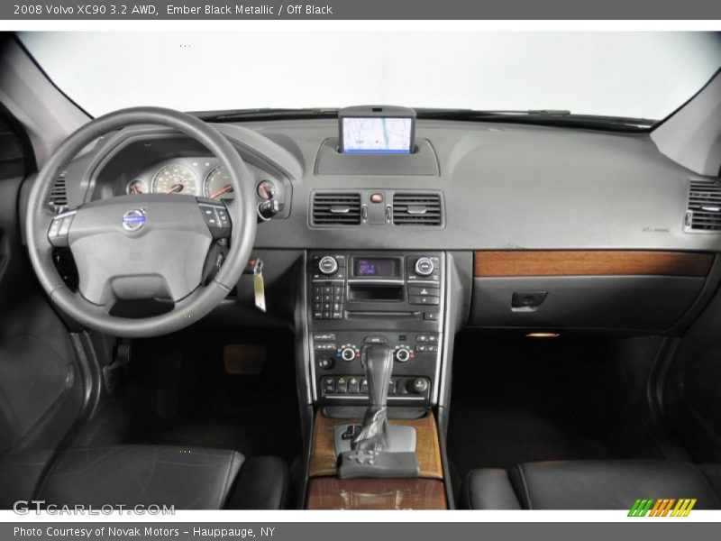 Ember Black Metallic / Off Black 2008 Volvo XC90 3.2 AWD