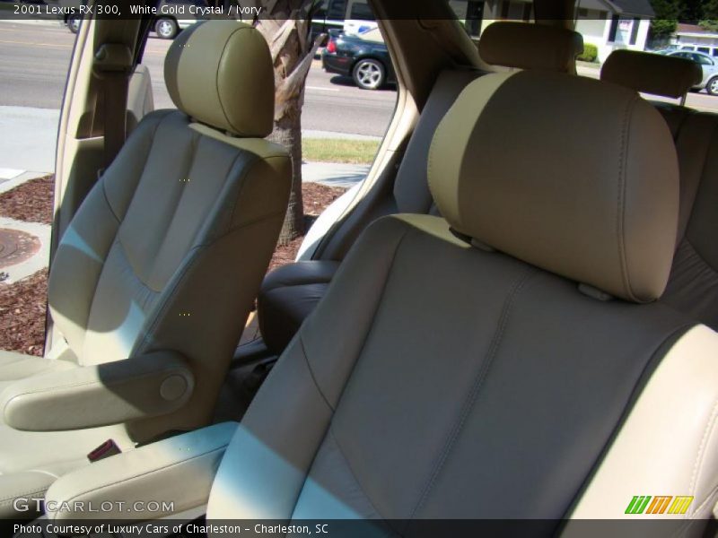 White Gold Crystal / Ivory 2001 Lexus RX 300