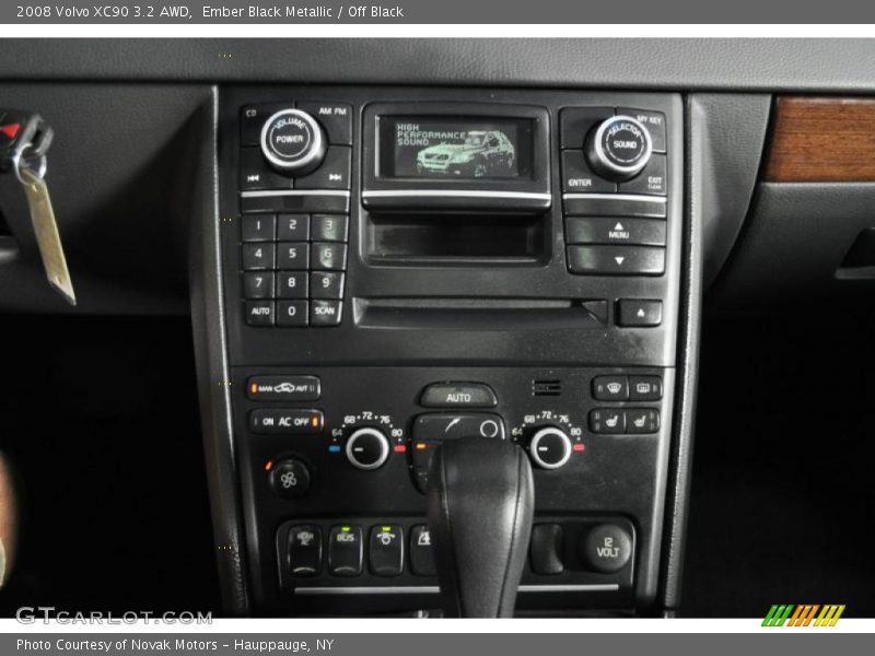 Ember Black Metallic / Off Black 2008 Volvo XC90 3.2 AWD