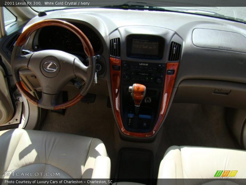 White Gold Crystal / Ivory 2001 Lexus RX 300