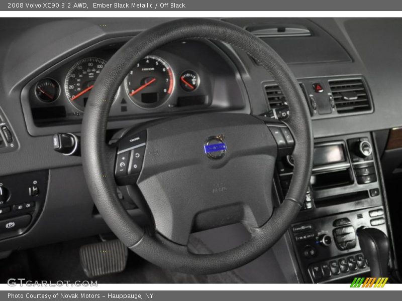 Ember Black Metallic / Off Black 2008 Volvo XC90 3.2 AWD