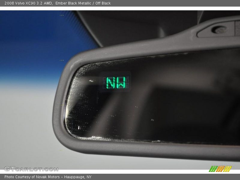 Ember Black Metallic / Off Black 2008 Volvo XC90 3.2 AWD