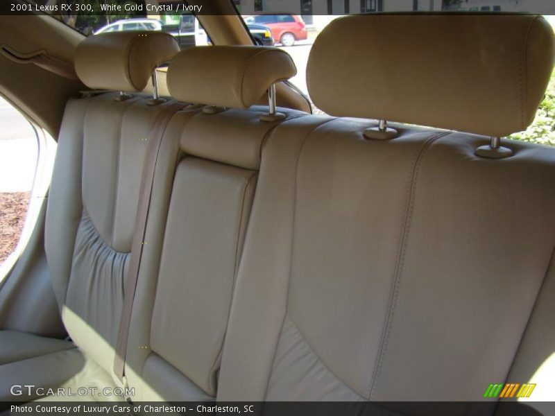 White Gold Crystal / Ivory 2001 Lexus RX 300