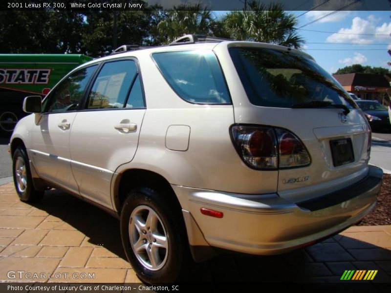 White Gold Crystal / Ivory 2001 Lexus RX 300