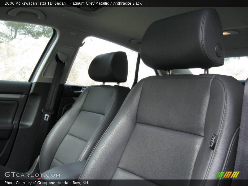 Platinum Grey Metallic / Anthracite Black 2006 Volkswagen Jetta TDI Sedan