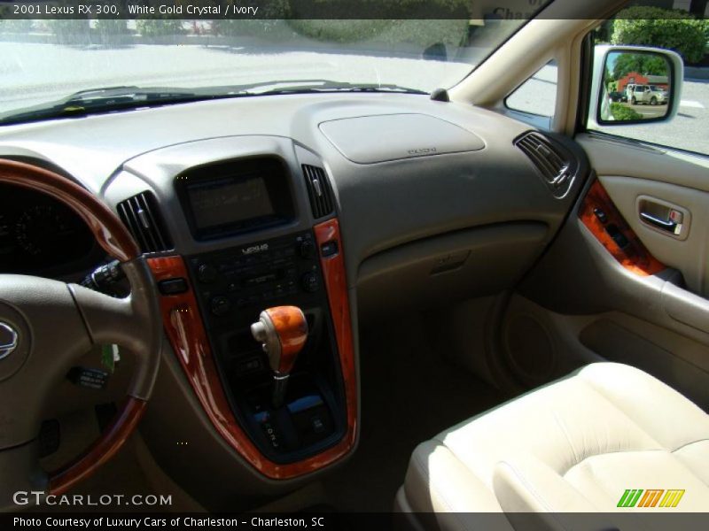 White Gold Crystal / Ivory 2001 Lexus RX 300