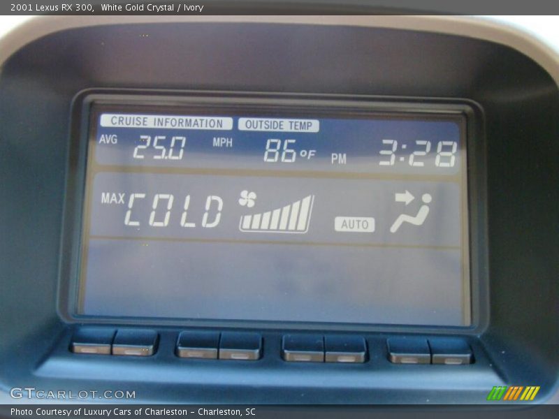 White Gold Crystal / Ivory 2001 Lexus RX 300