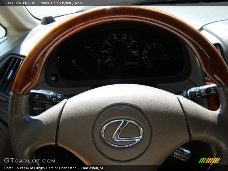 White Gold Crystal / Ivory 2001 Lexus RX 300