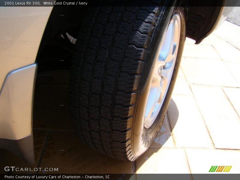 White Gold Crystal / Ivory 2001 Lexus RX 300