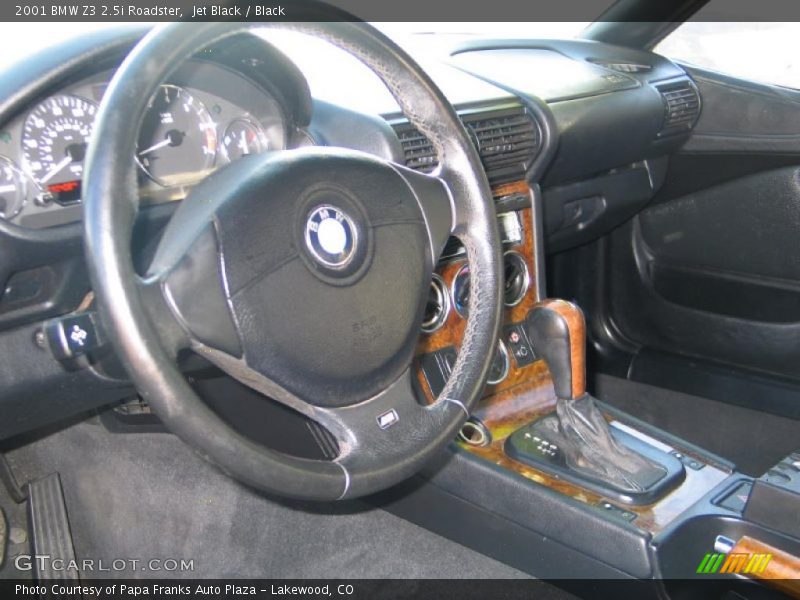 Jet Black / Black 2001 BMW Z3 2.5i Roadster