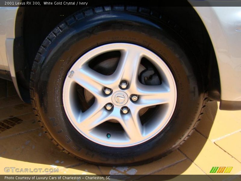 White Gold Crystal / Ivory 2001 Lexus RX 300