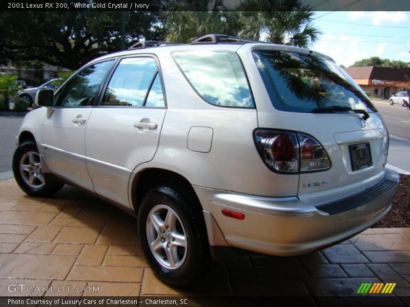White Gold Crystal / Ivory 2001 Lexus RX 300