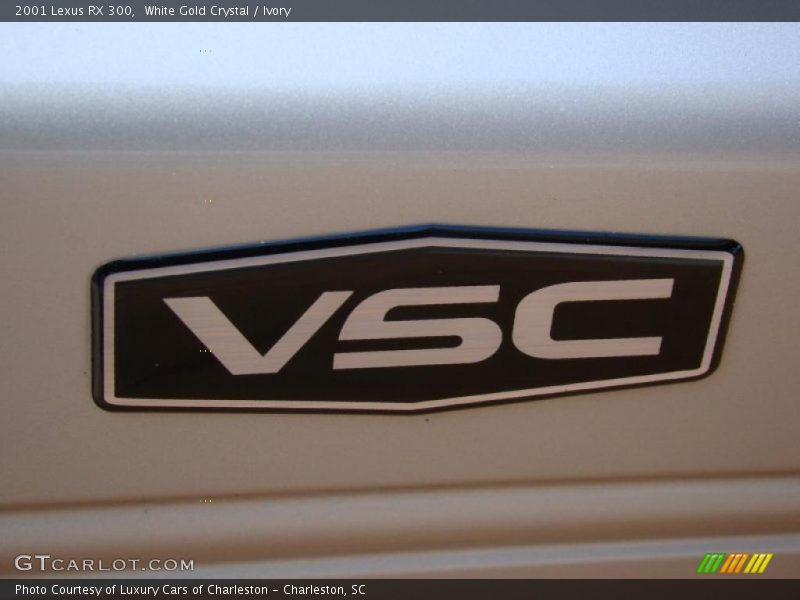 White Gold Crystal / Ivory 2001 Lexus RX 300
