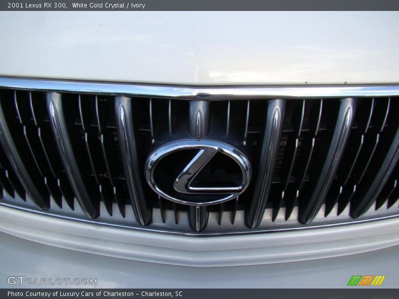 White Gold Crystal / Ivory 2001 Lexus RX 300