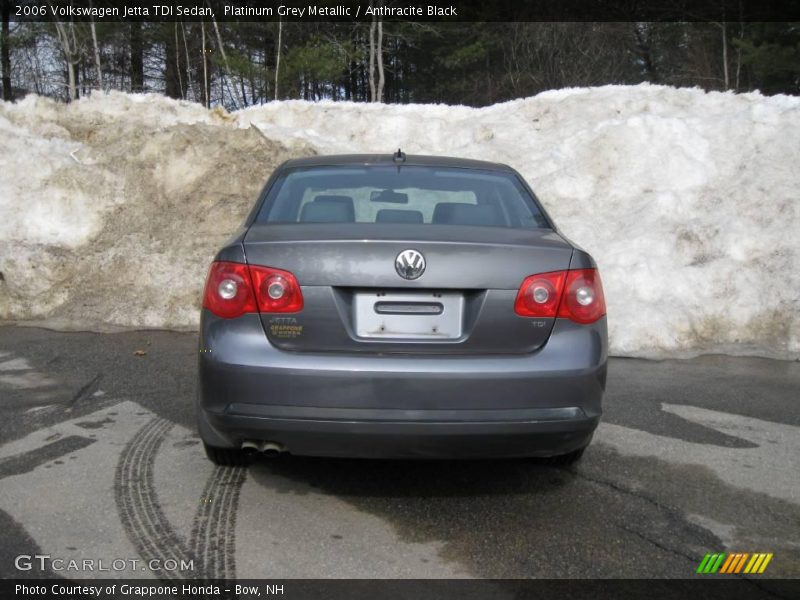 Platinum Grey Metallic / Anthracite Black 2006 Volkswagen Jetta TDI Sedan