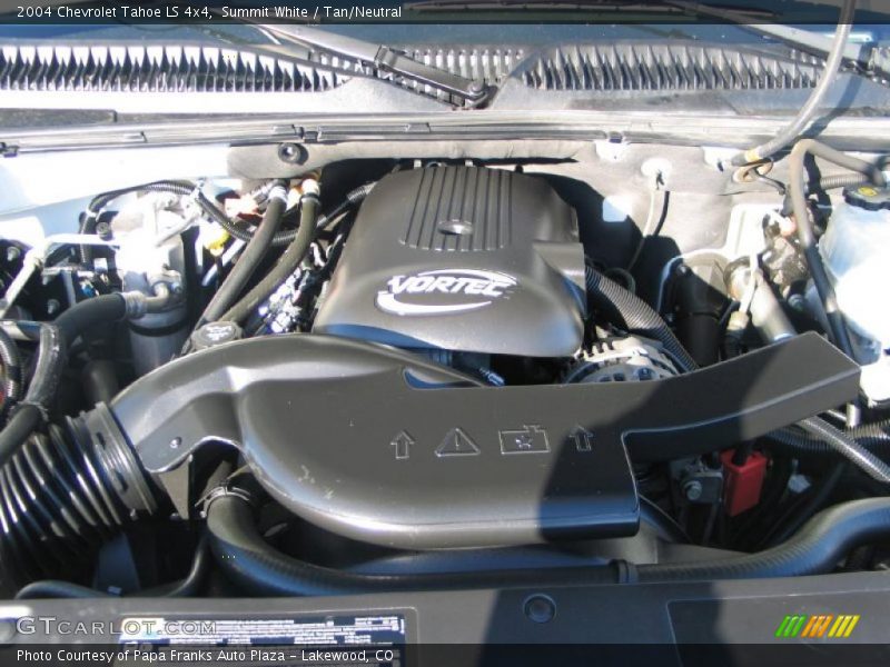 Summit White / Tan/Neutral 2004 Chevrolet Tahoe LS 4x4