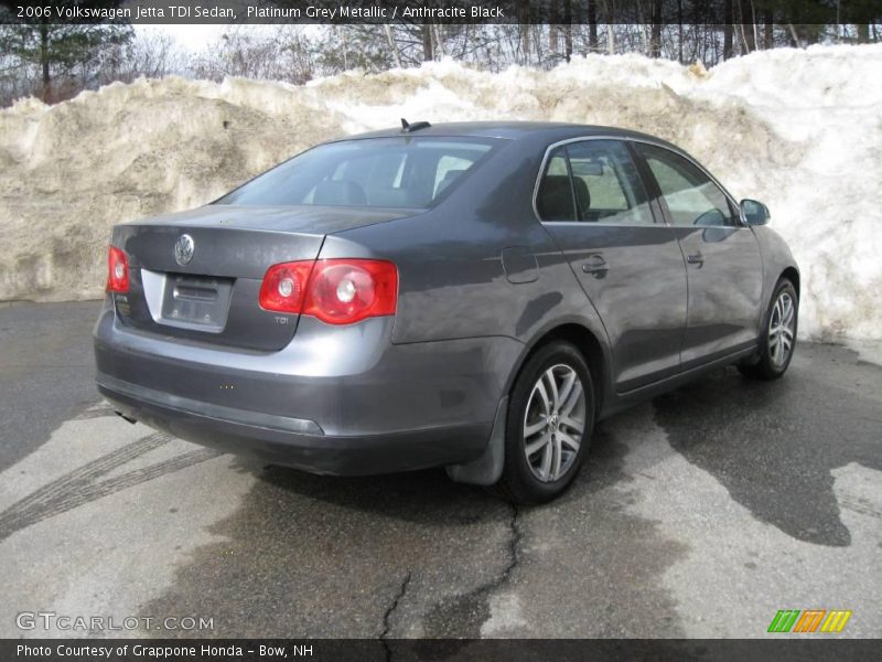 Platinum Grey Metallic / Anthracite Black 2006 Volkswagen Jetta TDI Sedan