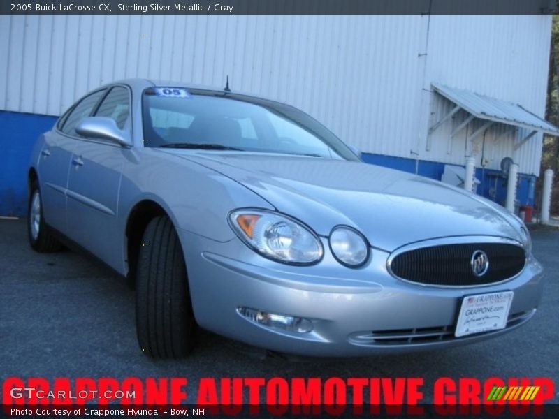 Sterling Silver Metallic / Gray 2005 Buick LaCrosse CX