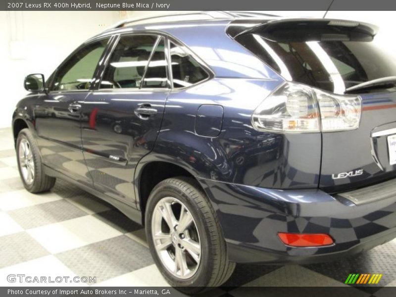 Neptune Blue Mica / Ivory 2007 Lexus RX 400h Hybrid