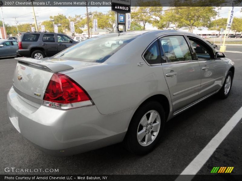 Silverstone Metallic / Ebony Black 2007 Chevrolet Impala LT