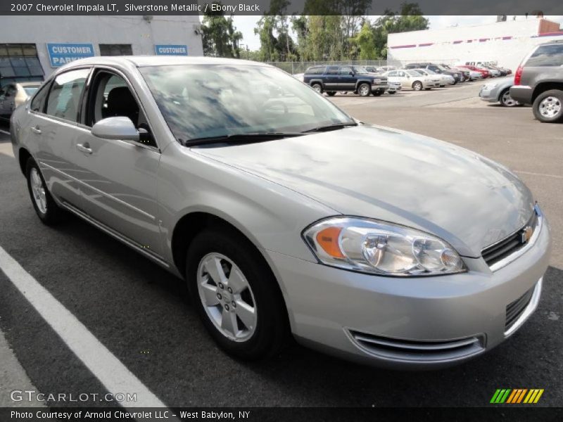 Silverstone Metallic / Ebony Black 2007 Chevrolet Impala LT