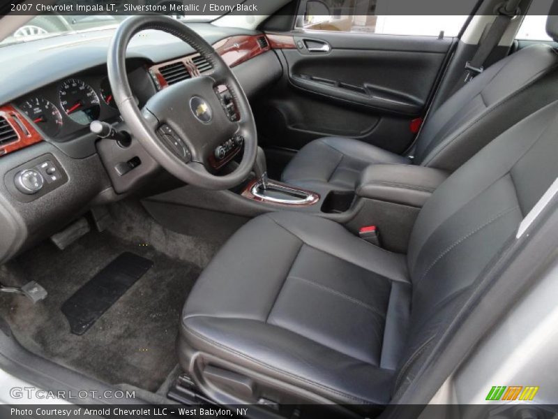Silverstone Metallic / Ebony Black 2007 Chevrolet Impala LT