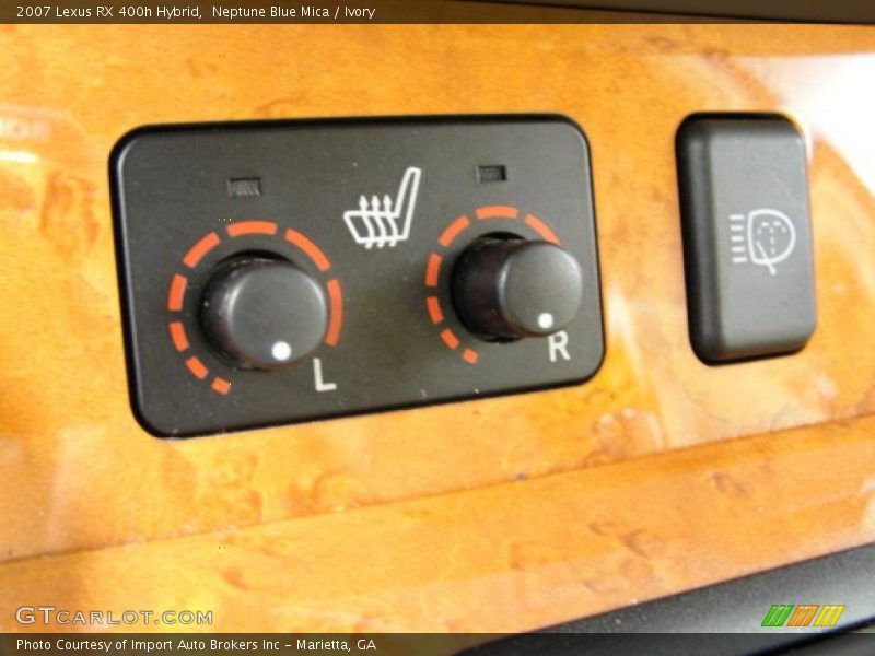 Neptune Blue Mica / Ivory 2007 Lexus RX 400h Hybrid