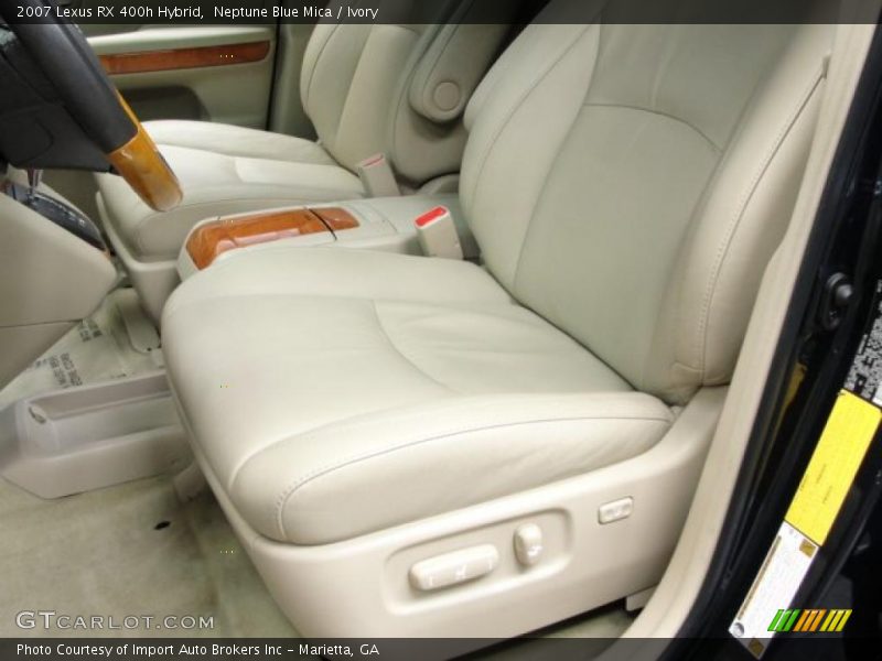 Neptune Blue Mica / Ivory 2007 Lexus RX 400h Hybrid