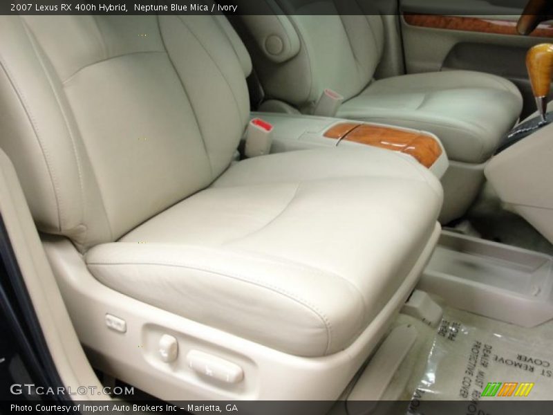 Neptune Blue Mica / Ivory 2007 Lexus RX 400h Hybrid