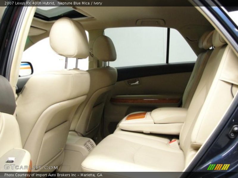 Neptune Blue Mica / Ivory 2007 Lexus RX 400h Hybrid