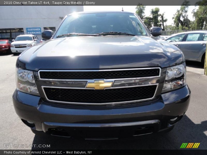 Taupe Gray Metallic / Ebony 2010 Chevrolet Tahoe LT 4x4