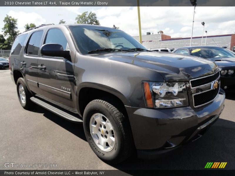 Taupe Gray Metallic / Ebony 2010 Chevrolet Tahoe LT 4x4
