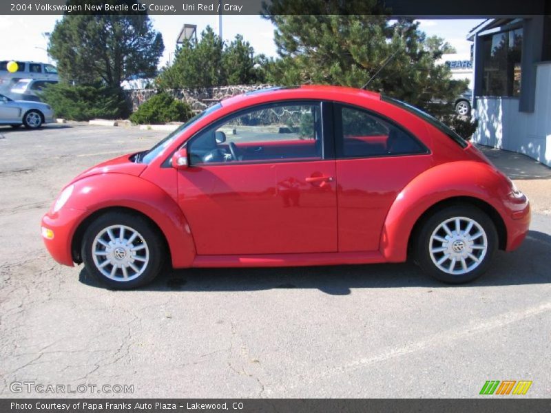 Uni Red / Gray 2004 Volkswagen New Beetle GLS Coupe