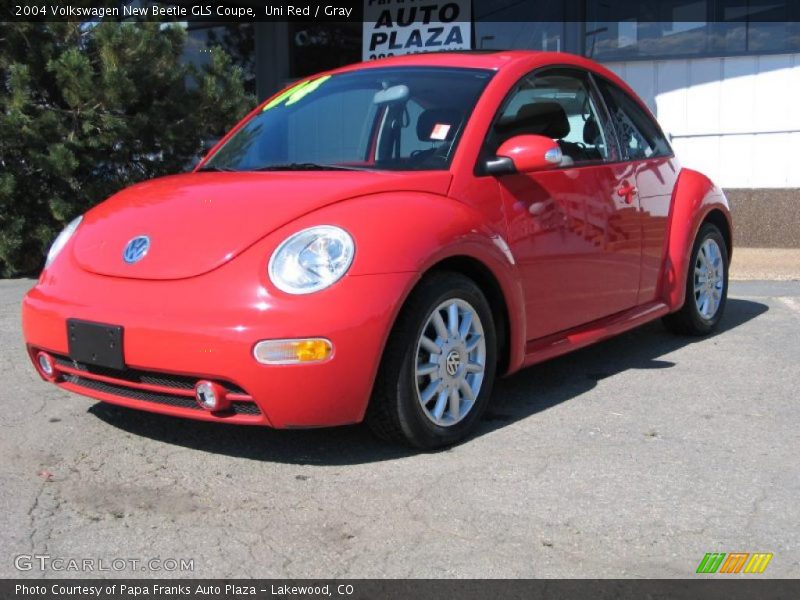 Uni Red / Gray 2004 Volkswagen New Beetle GLS Coupe