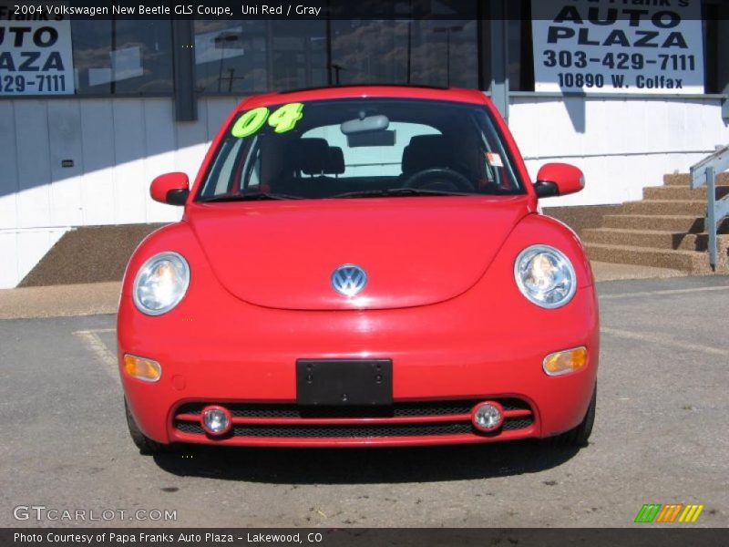 Uni Red / Gray 2004 Volkswagen New Beetle GLS Coupe