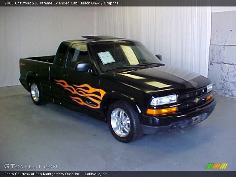Black Onyx / Graphite 2003 Chevrolet S10 Xtreme Extended Cab