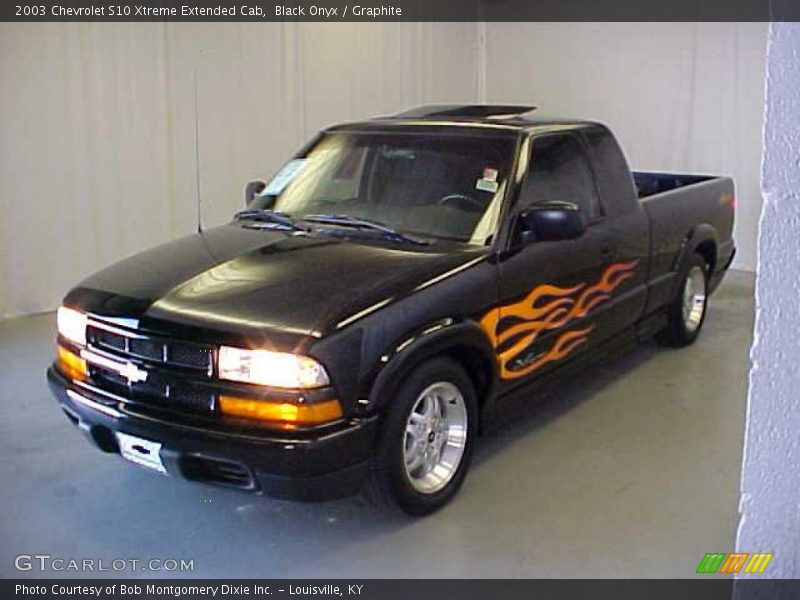 Black Onyx / Graphite 2003 Chevrolet S10 Xtreme Extended Cab