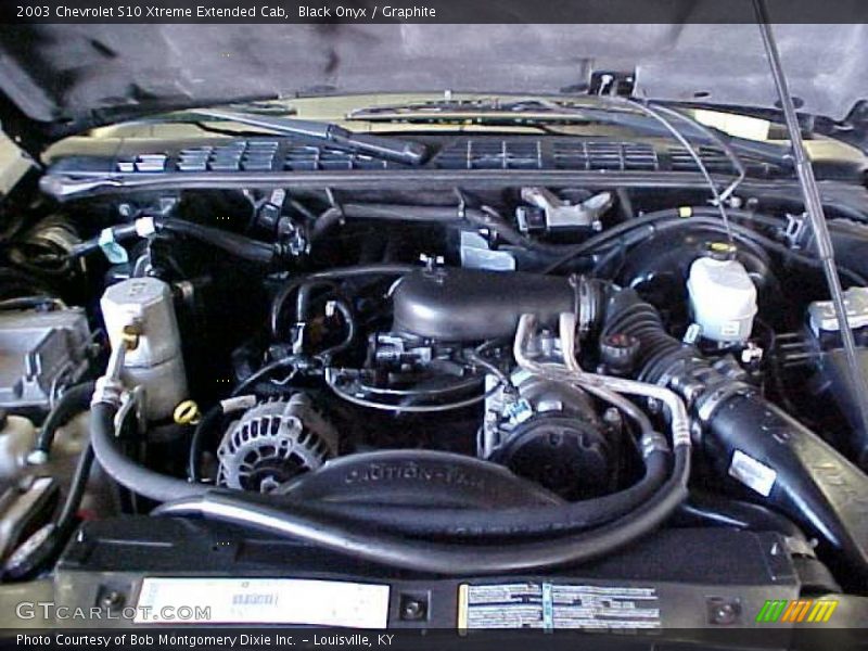 Black Onyx / Graphite 2003 Chevrolet S10 Xtreme Extended Cab