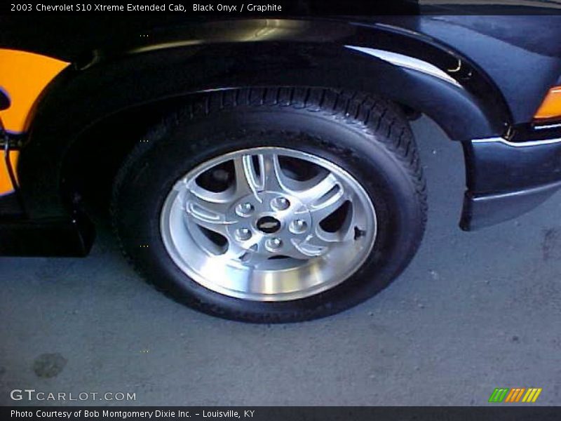 Black Onyx / Graphite 2003 Chevrolet S10 Xtreme Extended Cab
