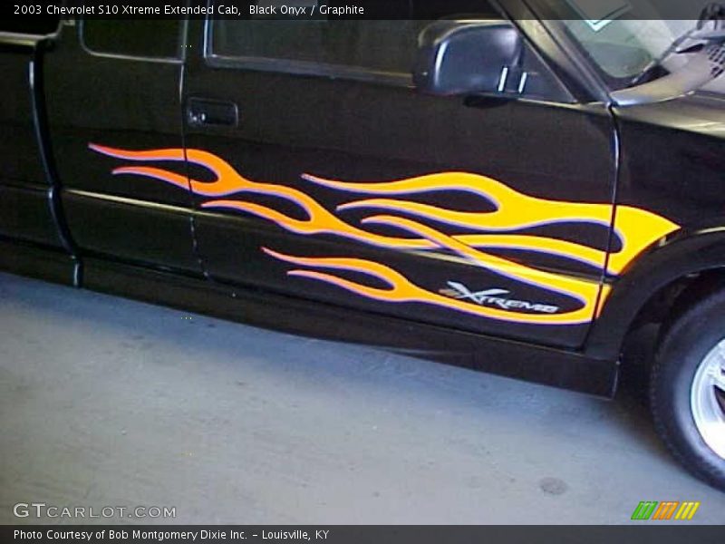 Black Onyx / Graphite 2003 Chevrolet S10 Xtreme Extended Cab