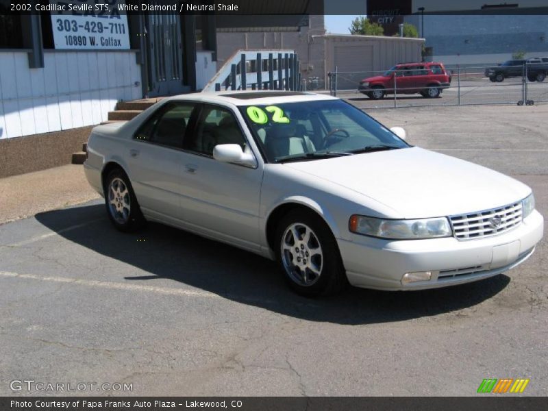 White Diamond / Neutral Shale 2002 Cadillac Seville STS