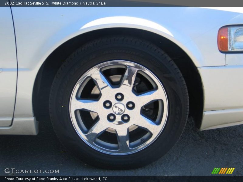 White Diamond / Neutral Shale 2002 Cadillac Seville STS