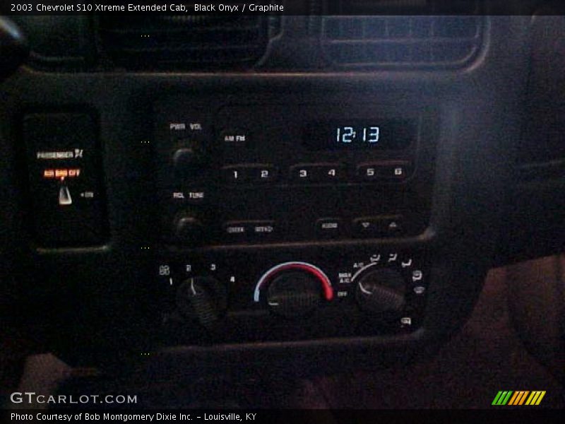 Black Onyx / Graphite 2003 Chevrolet S10 Xtreme Extended Cab